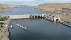 photo of lower monumental dam