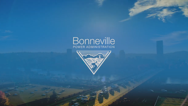 BPA logo on a sky and freeway backdrop 