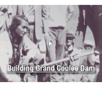 cover shot of video on building Grand Coulee Dam