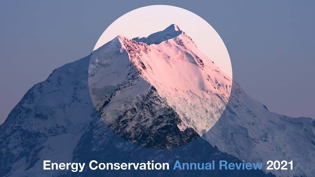 picture of mountain with title of report embedded over it