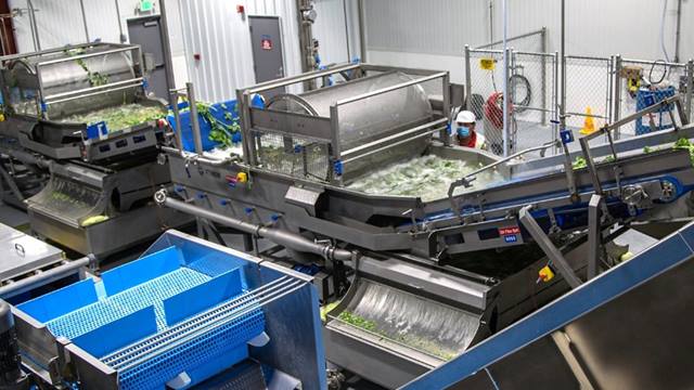 factory equipment showing juice being created